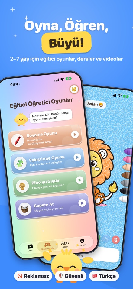 Oyna, öğren, büyü!