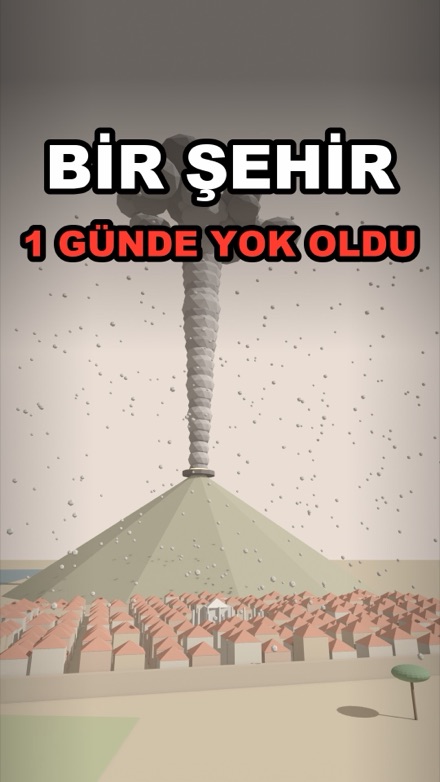 Bir şehir bir günde yok oldu